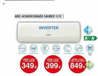 Milar Aire Acondicionado Sauber Serie 1 oferta