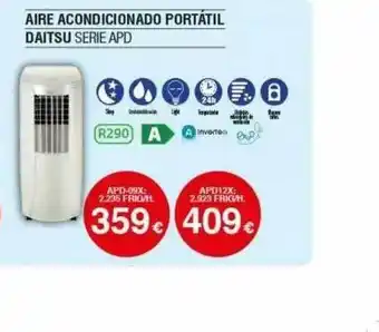 Milar Aire Acondicionado Portátil Daitsu Serie Apd oferta