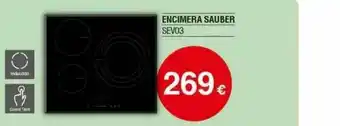 Milar Encimera Sauber SEV03 oferta