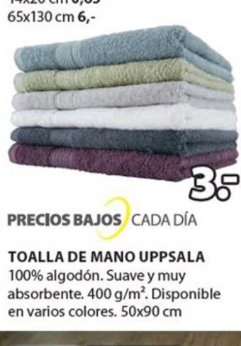 JYSK Toalla de Mano Uppsala oferta