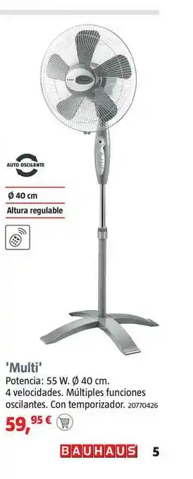 Bauhaus Multi 55W , 40 cm oferta