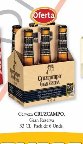 Cash Barea Cerveza Cruzcampo oferta