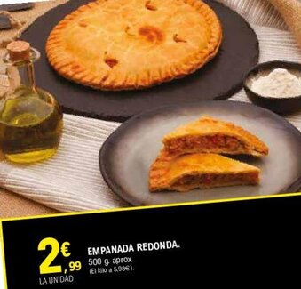E.Leclerc Empanada Redonda 500g oferta