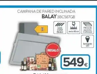Tien 21 Campana De Pared Inclinada oferta