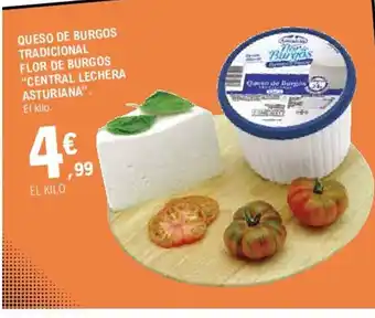 E.Leclerc "Central Lechera Asturiana" Queso De Burgos Tradicional oferta