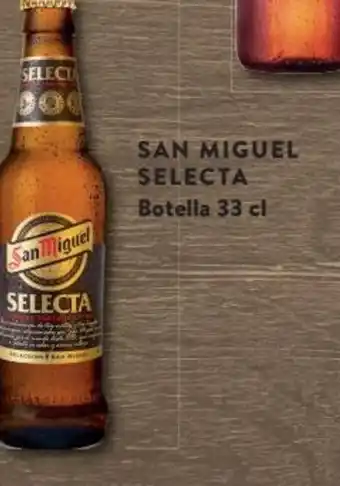 Cash Barea San Miguel Selecta Botella 33 cl oferta