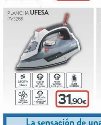 Tien 21 Plancha Ufesa PV3285 oferta
