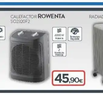 Tien 21 Calefactor Rowenta SO2320F2 oferta