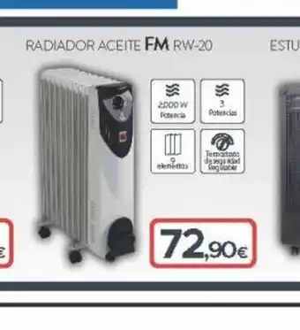 Tien 21 Radiador Aceite FM RW-20 oferta