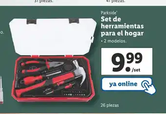 Lidl Set de Herramientas Para El Hogar oferta