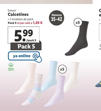 Lidl Calcetines oferta