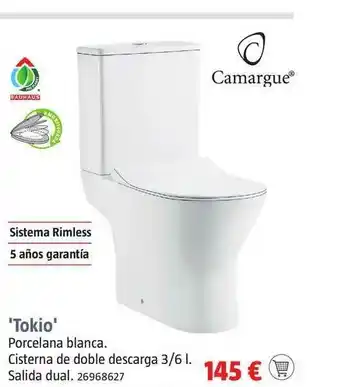Bauhaus Tokio Camargue Porcelano Blanca oferta