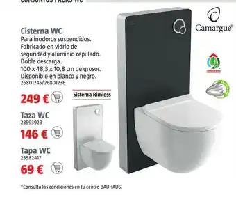 Bauhaus Camargue Cisterna Wc oferta