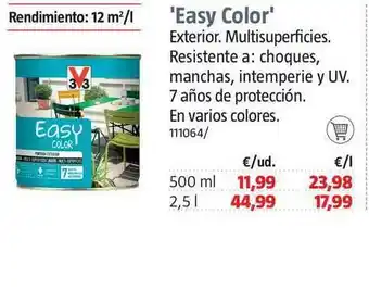 Bauhaus Easy Color Exterior 500 ml, 2,5l oferta