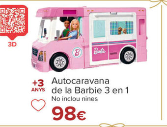 Carrefour Autocaravana De La Barbie 3 en 1 oferta