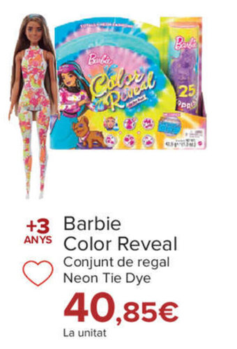 Carrefour Barbie Color Reveal oferta