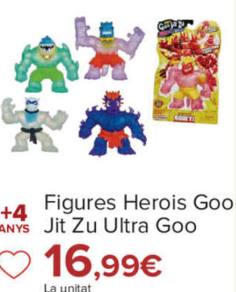 Carrefour Figures Herois Goo Jit Zu Ultra Goo oferta