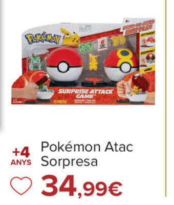 Carrefour Pokémon Atac Sorpresa oferta