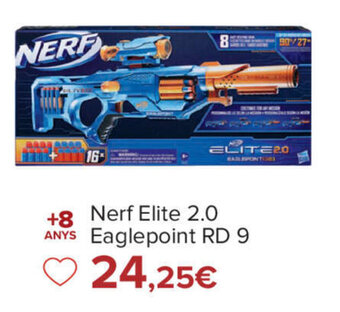 Carrefour Nerf Elite 2.0 Eaglepoint RD 9 oferta
