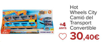 Carrefour Hot Wheels City Camió del Transport Convertible oferta