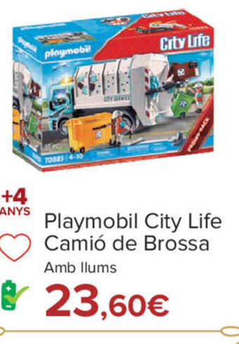 Carrefour Playmobil City Life Camió de Brossa oferta