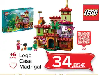 Carrefour Lego Casa Madrigal oferta