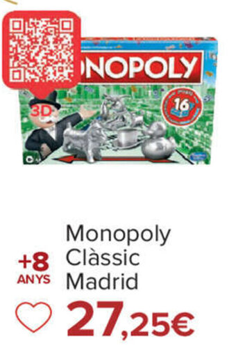 Carrefour Monopoly Clàssic Madrid oferta