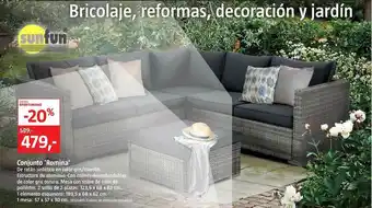 Bauhaus Conjunto Romina oferta