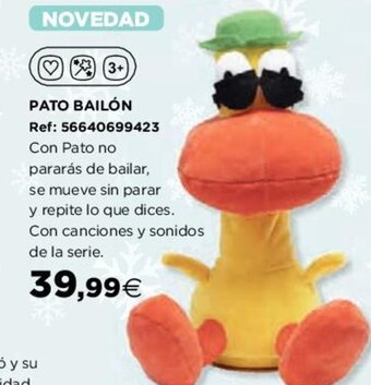 Hipercor Pato Bailón oferta