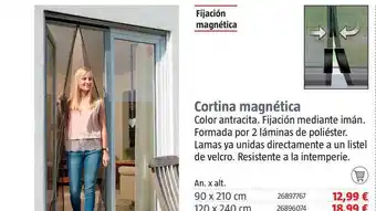 Bauhaus Cortina Magnética 90 x 210 cm oferta