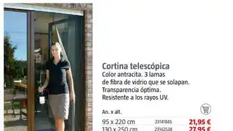 Bauhaus Cortina Telescópica 95 x 220 cm oferta