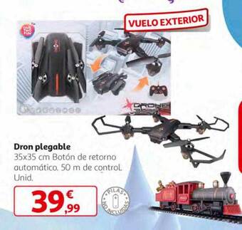 Alcampo Dron plegable oferta
