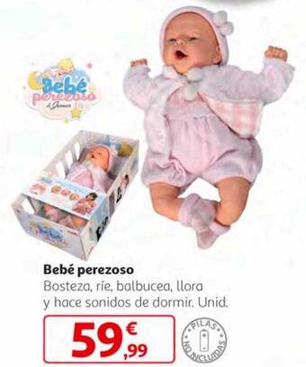 Alcampo Bebé perezoso oferta