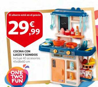 Alcampo Cocina con luces y sonidos oferta