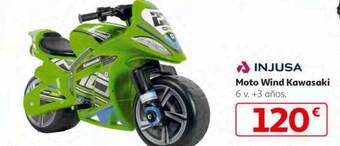 Alcampo Injusa moto wind kawasaki oferta