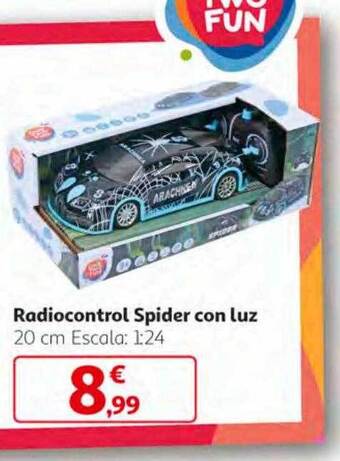 Alcampo Radiocontrol spider con luz oferta
