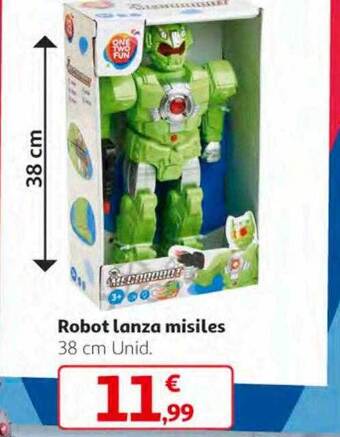 Alcampo Robot lanza misiles oferta