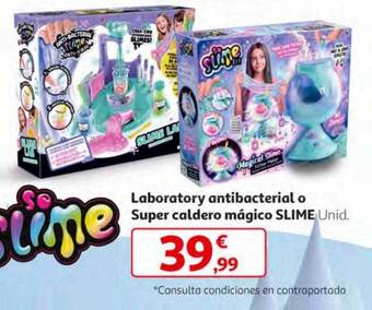 Alcampo Laboratory antibacterial o super caldero mágico slime oferta