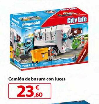 Alcampo Camión de basura con luces oferta
