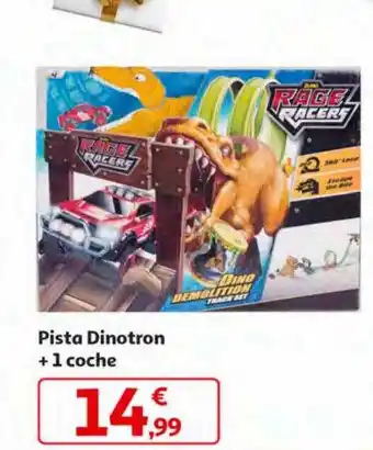 Alcampo Pistas dinotron + 1 coche oferta