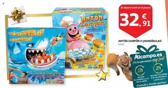 Alcampo Antón zampón o ¡mandíbulas! oferta