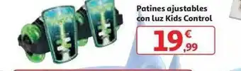 Alcampo Patines ajustables con luz kids control oferta