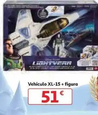 Alcampo Vehículo xl-15 + figura oferta