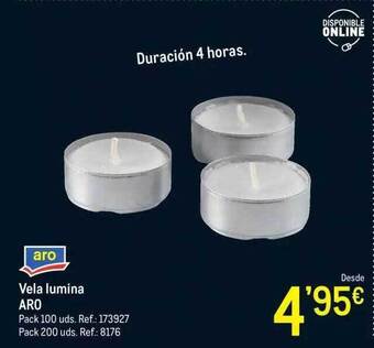Makro Vela lumina aro oferta