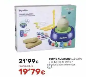 Juguettos Torno alfarero oferta