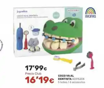 Juguettos Coco va al dentista educativos oferta