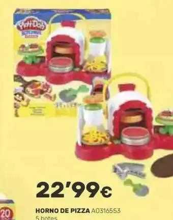 Horno de pizza playdoh