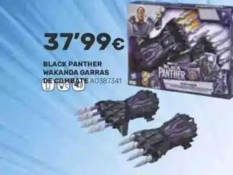 Juguettos Black panther wakanda garras de combate oferta