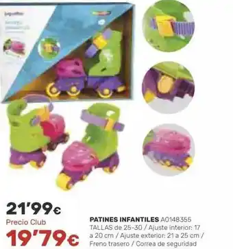 Juguettos Patines infantiles oferta