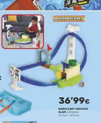 Juguettos Mario kart circuito slam oferta